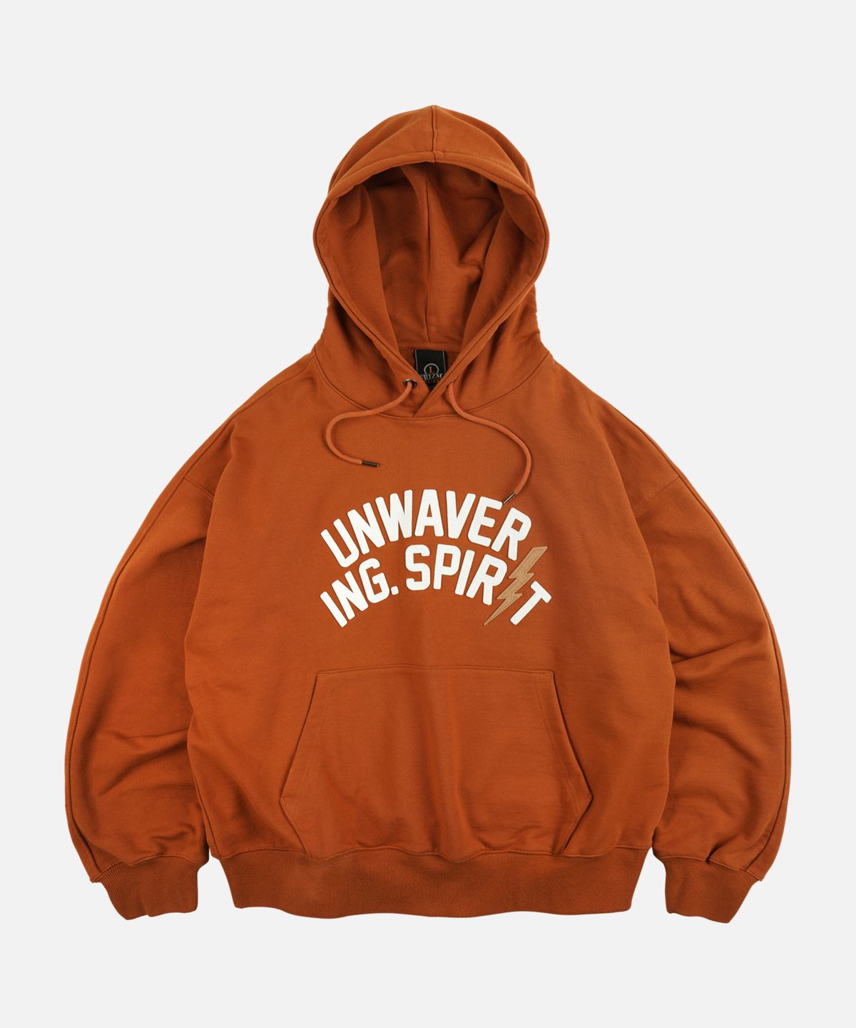 프리즘웍스(FRIZMWORKS) UNWAVERING SPIRIT PULLOVER HOODY _ BRICK