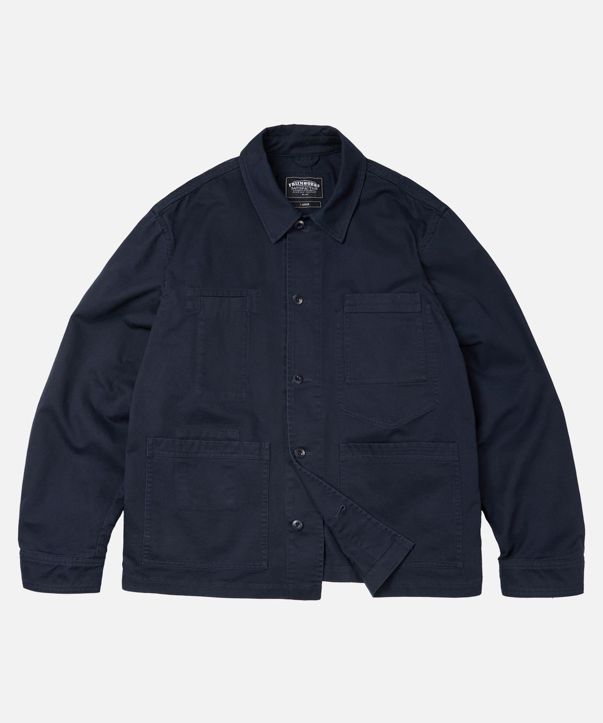 프리즘웍스(FRIZMWORKS) COMBINE CHORE JACKET _ NAVY