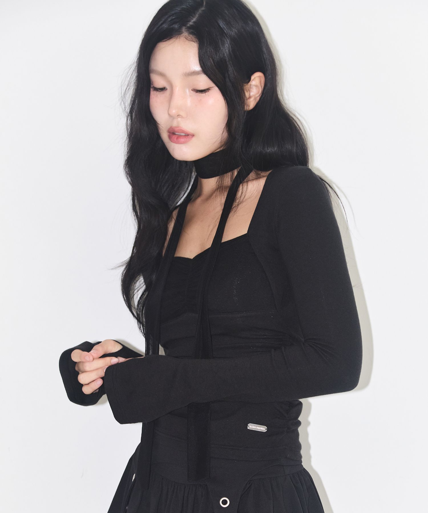 【2点セット】illigo Tシャツ・キャップ　韓国ブランド　musinsa 2点セット】illigo Tシャツ・キャップ 韓国ブランド musinsa 2点