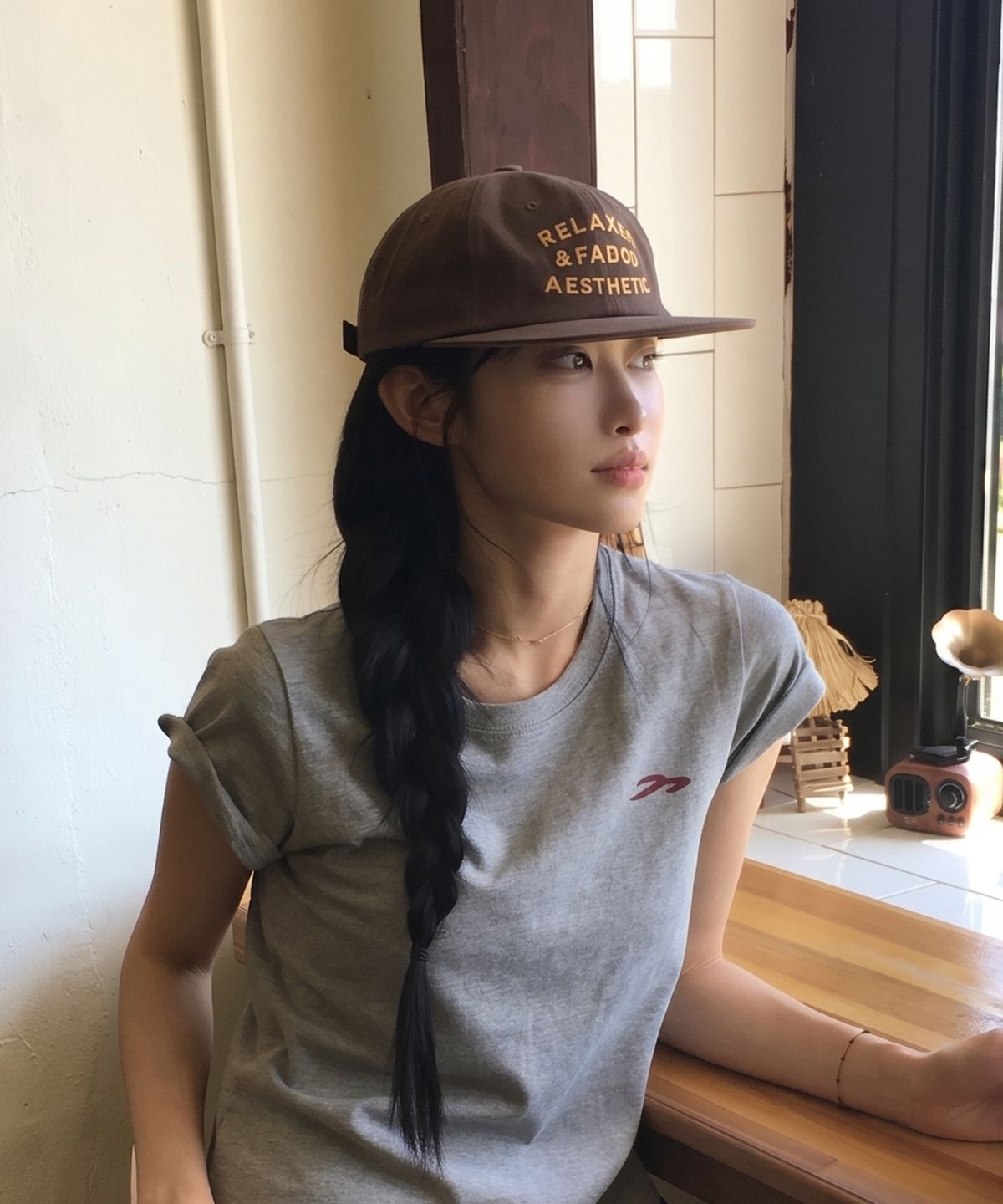 포트 리 파일즈(FORTLEEFILES) RFA 6패널 캡(토피 브라운)