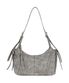 리프 아일렛 숄더 백 그레이