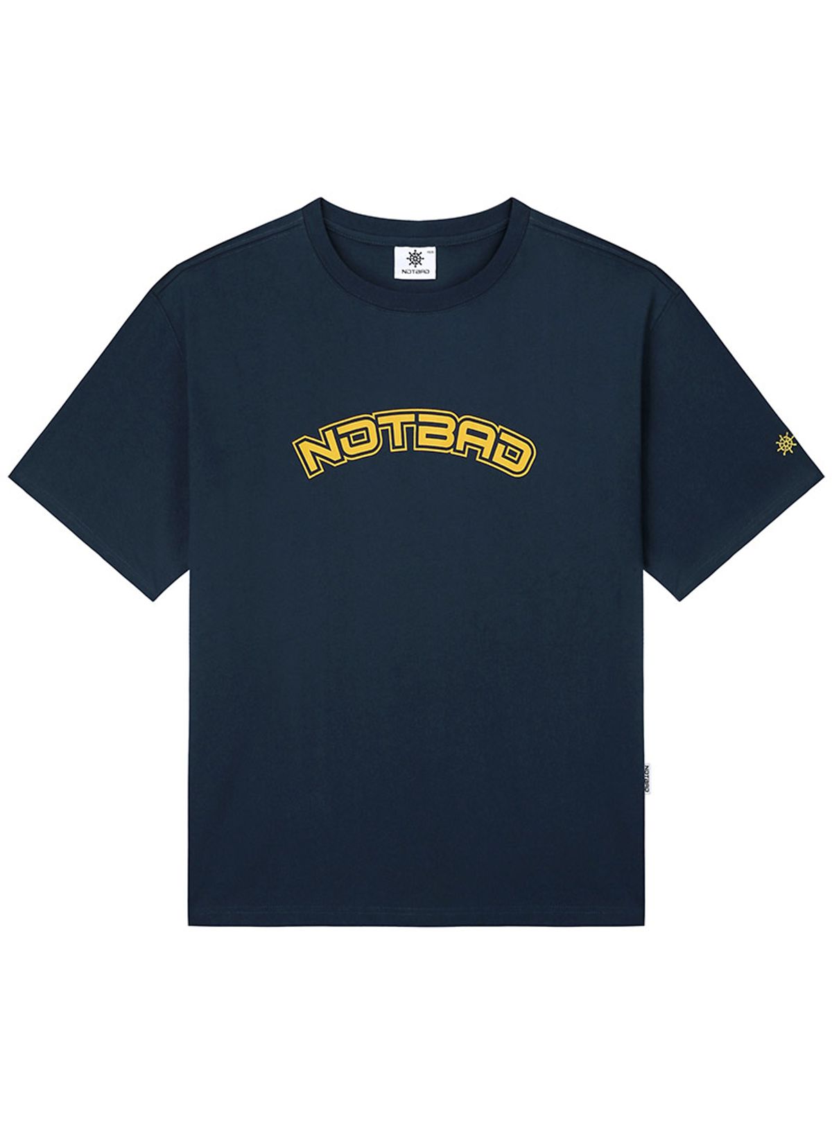 낫배드코리아(NOTBAD KOREA) 낫배드 아치 로고 티셔츠