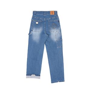 CB10LBM 카펜터 테이퍼드 진 Light blue