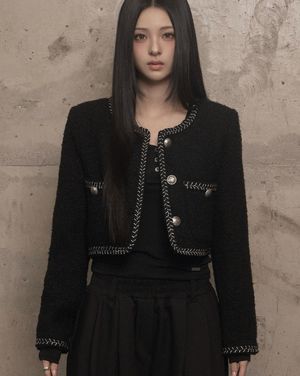 Atelier Tweed Jacket (black)