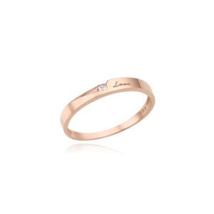 오블리크 스톤 각인 10K Gold 남성 커플링 LRM20027T