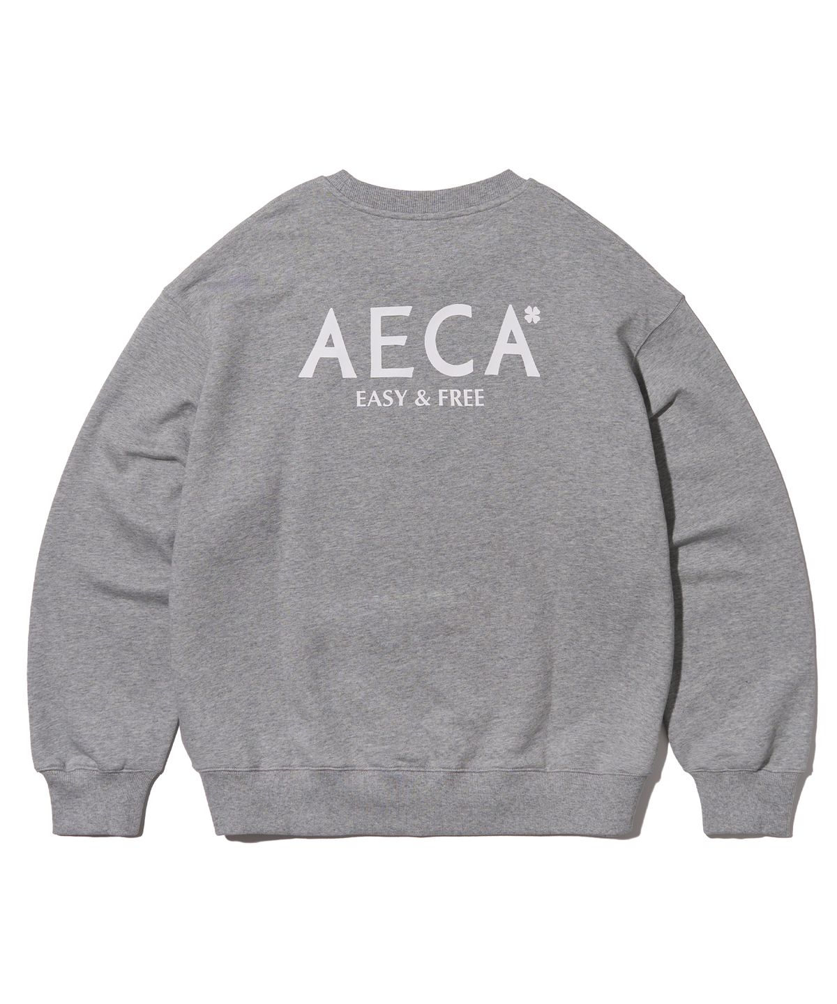 에이카화이트(AECA) AECA SIGNATURE SWEAT SHIRT-GREY