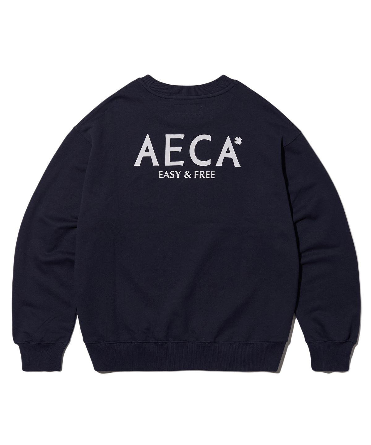 에이카화이트(AECA) AECA SIGNATURE SWEAT SHIRT-NAVY
