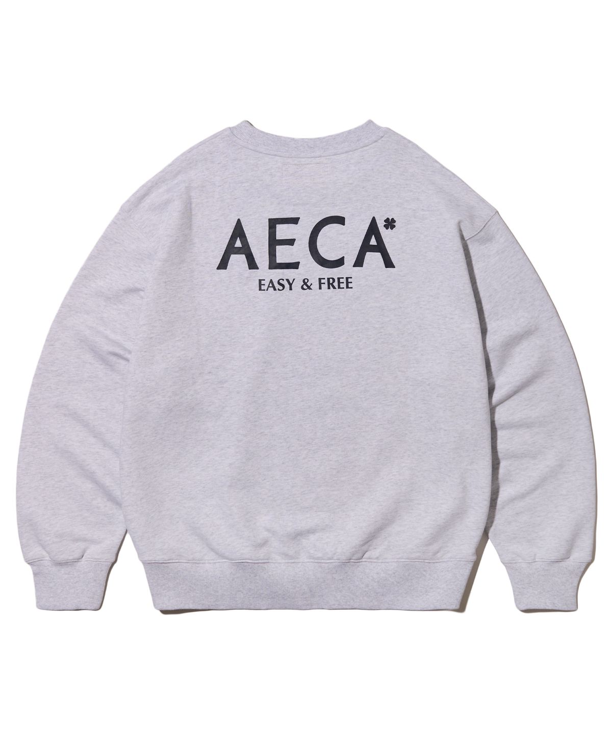 에이카화이트(AECA) AECA SIGNATURE SWEAT SHIRT-LIGHT GREY