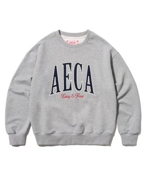 AECA ARCH FELT SWEAT SHIRTS-GREY