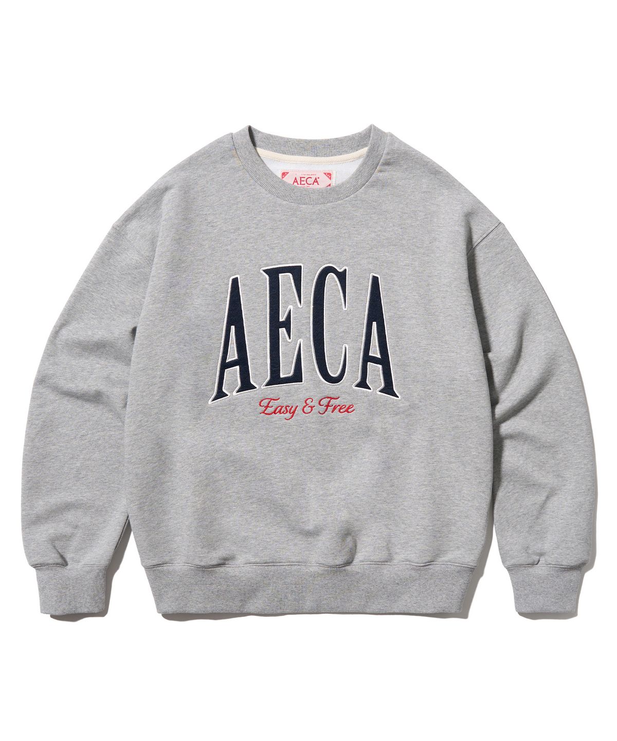 에이카화이트(AECA) AECA ARCH FELT SWEAT SHIRTS-GREY