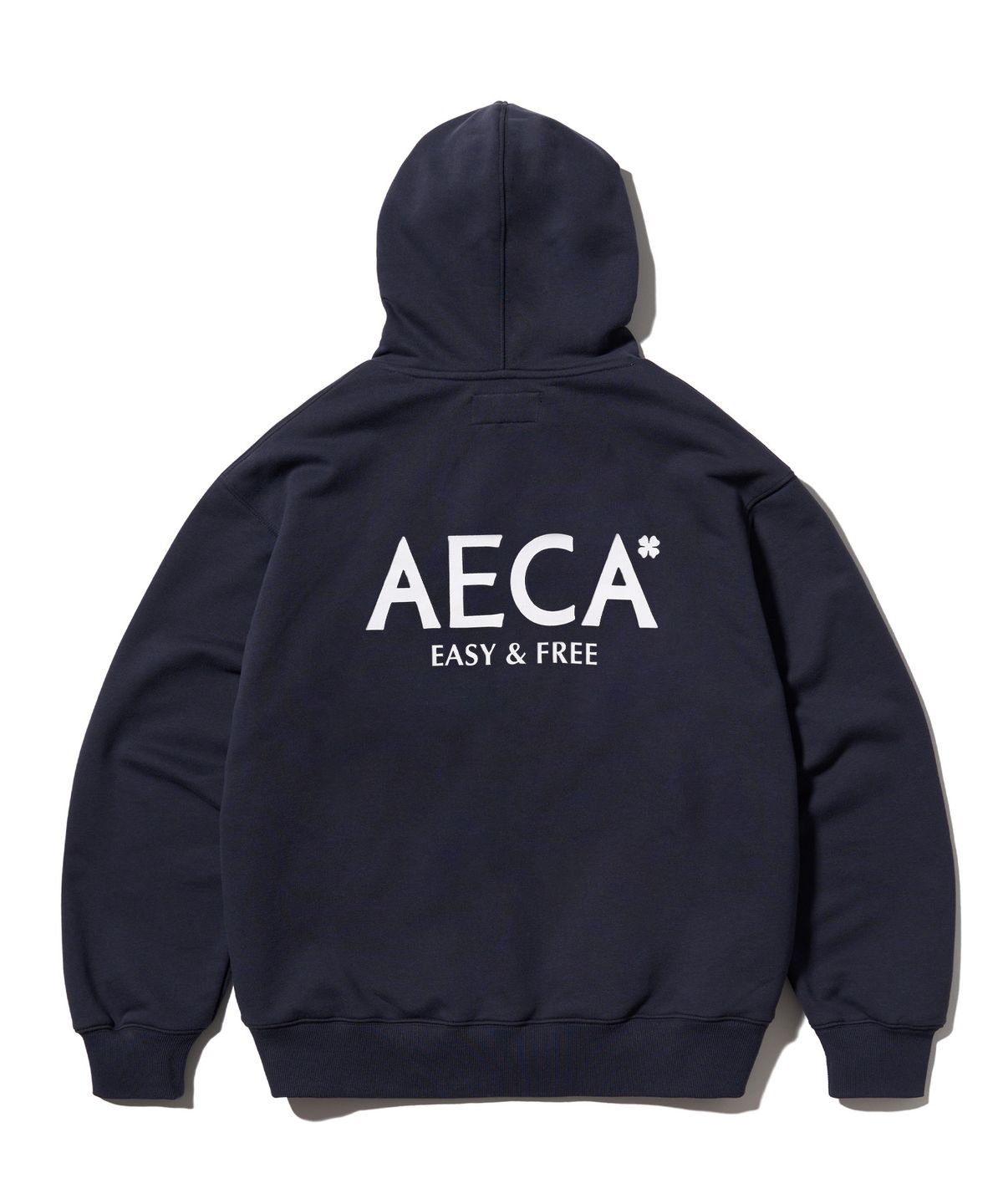 에이카화이트(AECA) AECA SIGNATURE HOODIE-NAVY