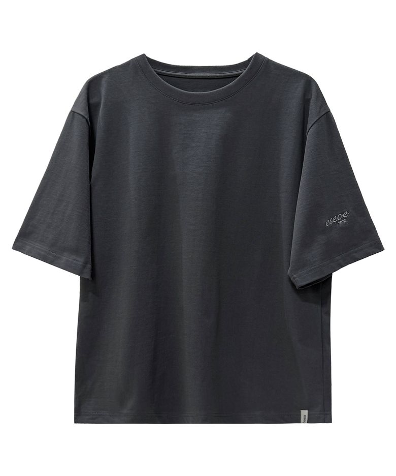 genderless ㅁ t-shirts Charcoal