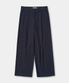 클래식 원턱 핀 스트라이프 트라우저 (NAVY)