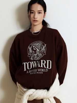 Toward Sweatshirt brown