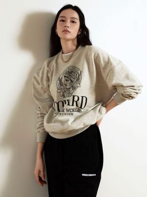 Toward Sweatshirt heather oatmeal