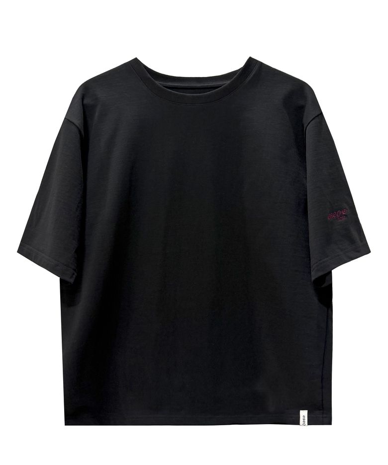 genderless ㅁ t-shirts Black