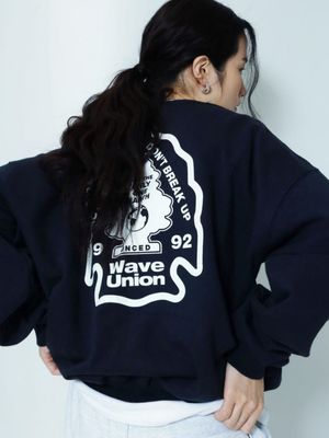 Tree Sweatshirt navy
