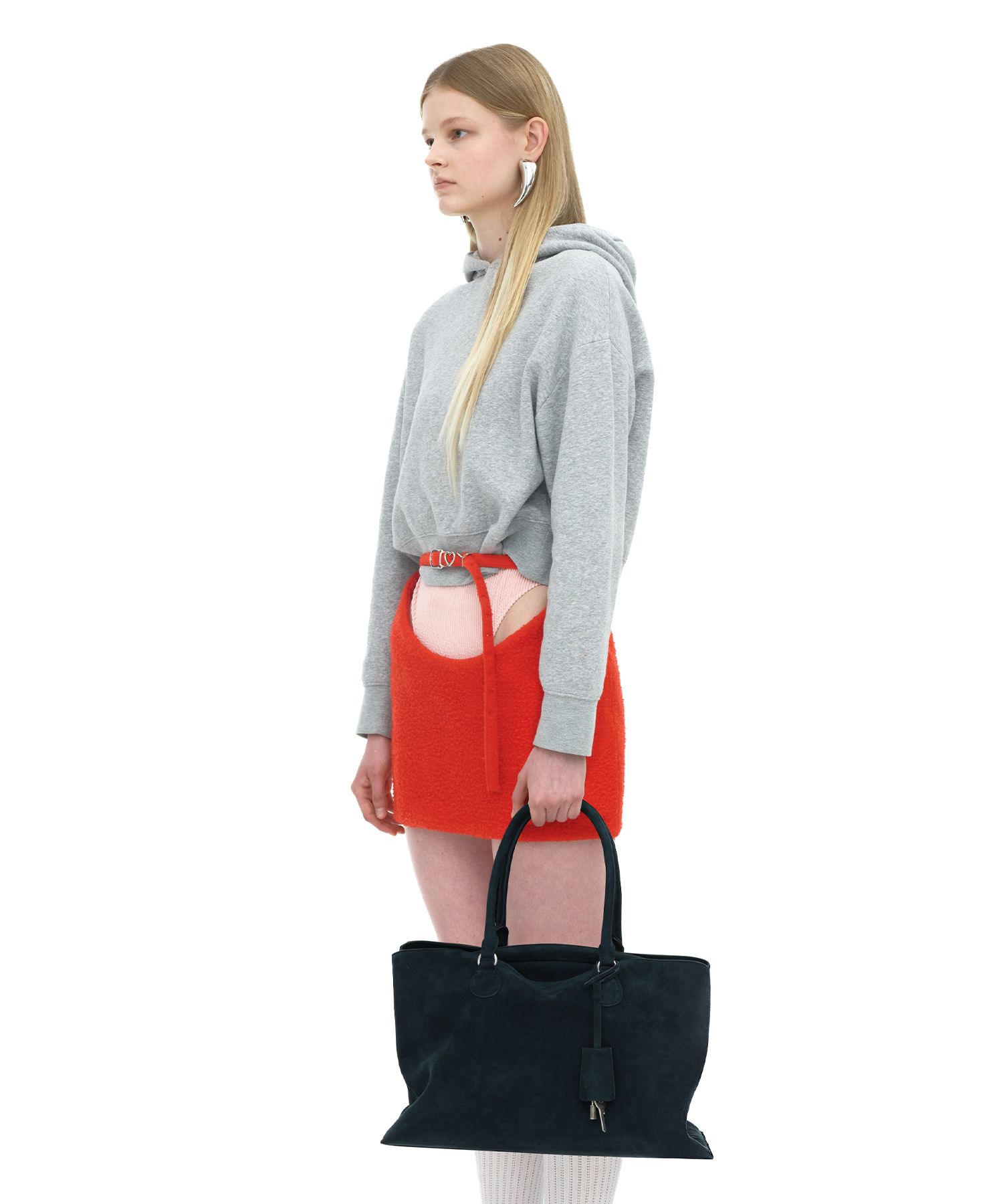 MUSINSA | OSOI SHELL BROT LARGE [SUEDE NAVY]