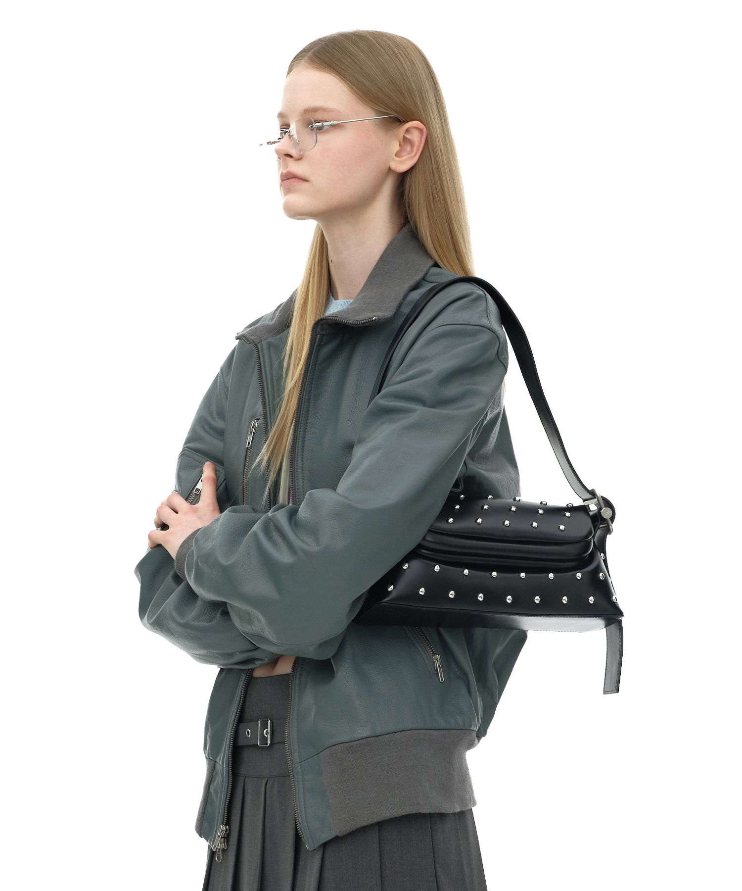 OSOI/オソイ/FOLDER BROT BLACK MUSINSA | OSOI FOLDER BROT [BLACK STUD]