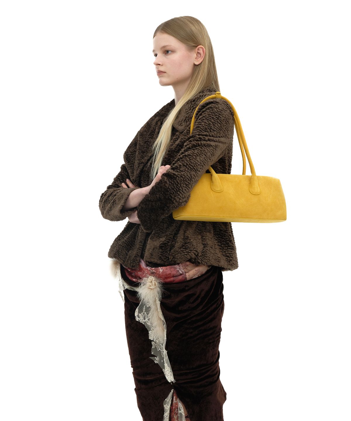오소이(OSOI) BOAT WIDE [SUEDE MUSTARD]