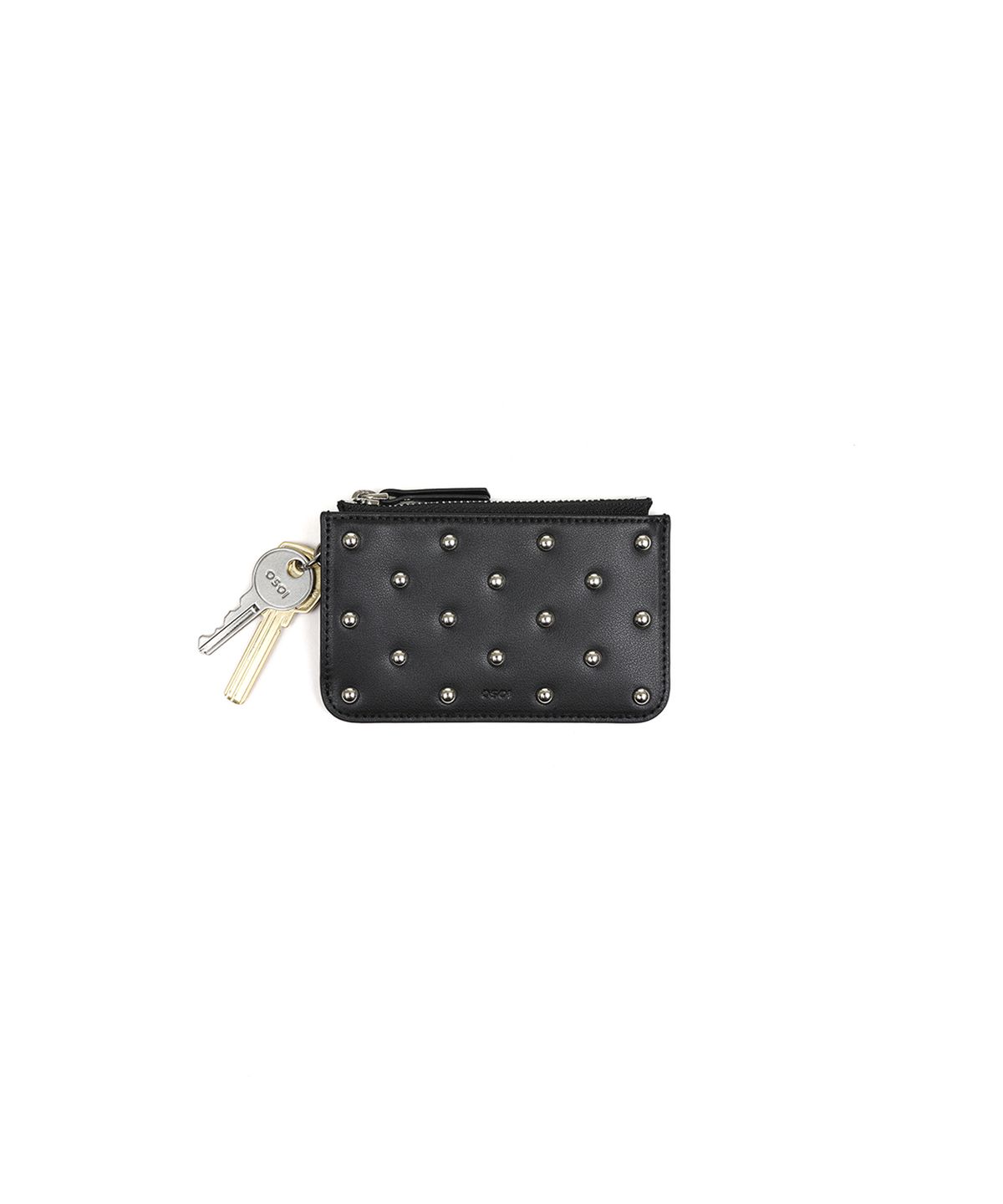 오소이(OSOI) CARD HOLDER WALLET [BLACK STUD]
