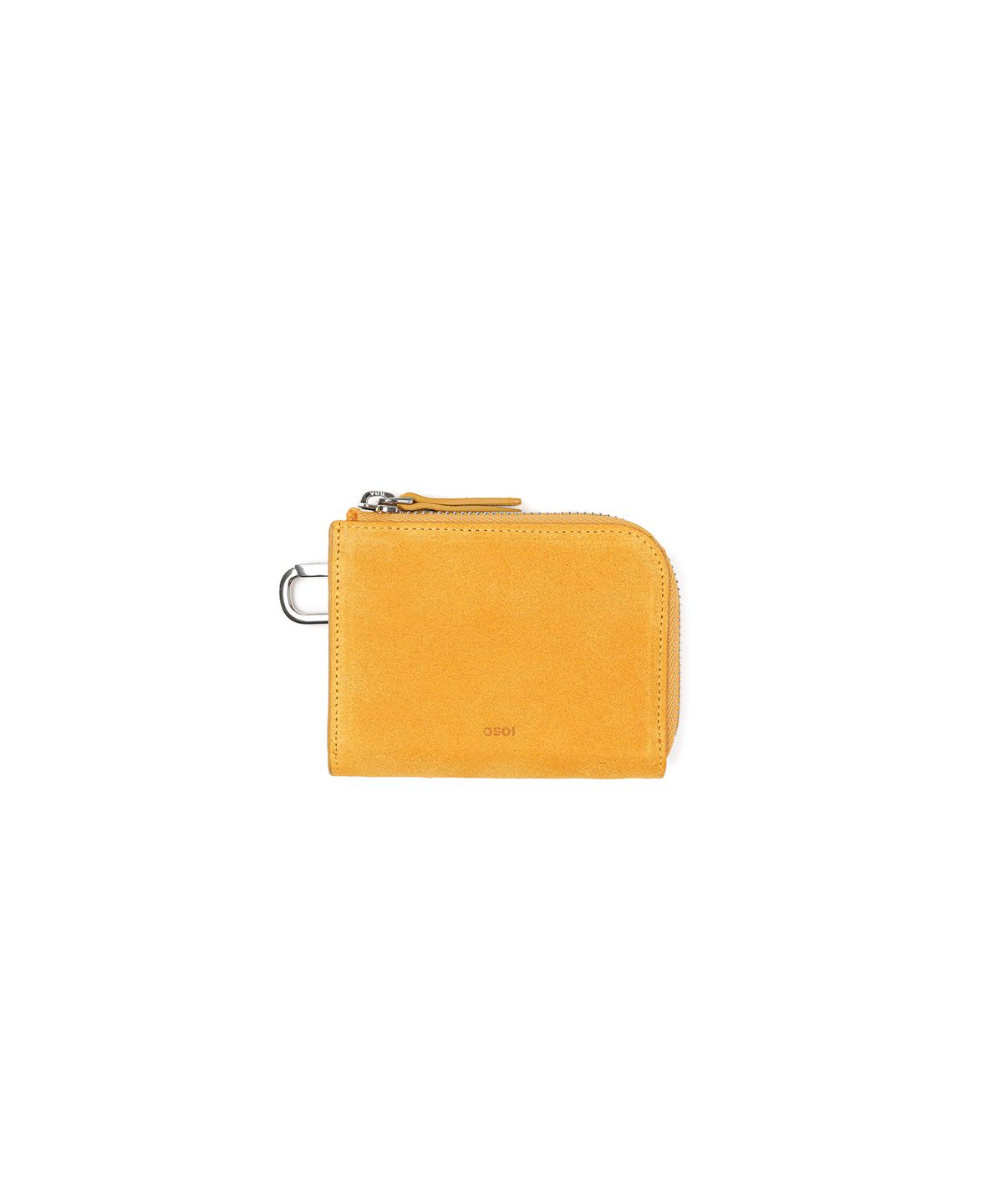 오소이(OSOI) HALF WALLET [SUEDE MUSTARD]