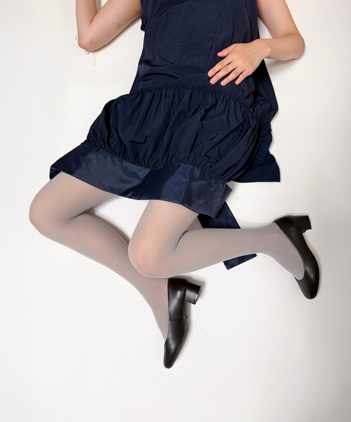 이서이(ESEOE) new dress dress Dark navy