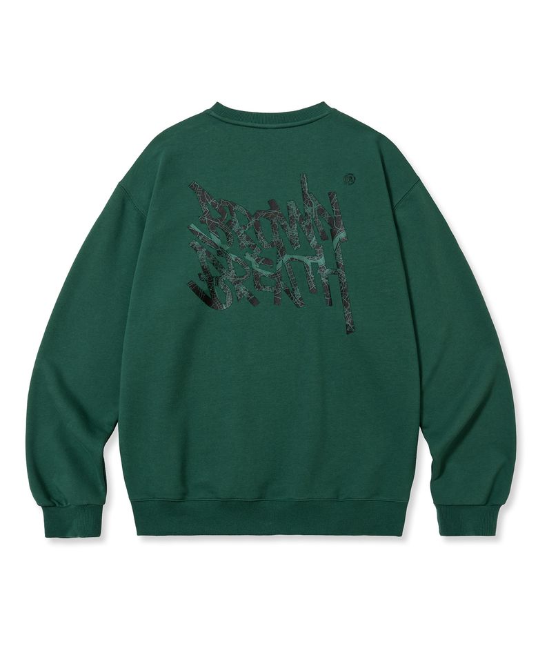 SEOUL TAG CREWNECK - KHAKI