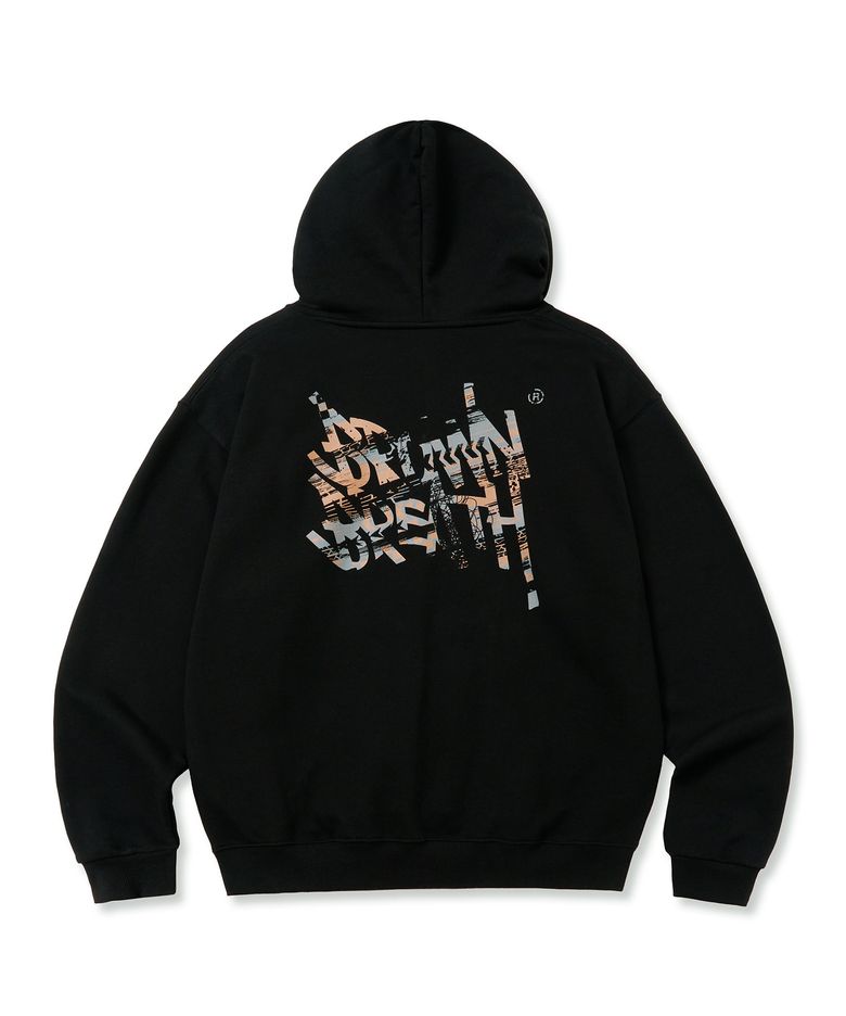 ROAD TAG HOODIE - BLACK
