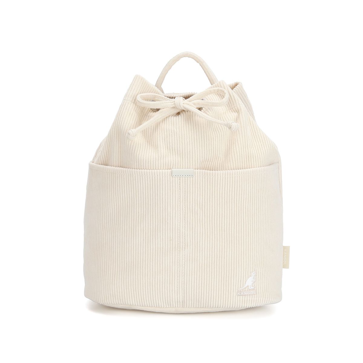 캉골(KANGOL) 코듀로이 백팩 1479 아이보리