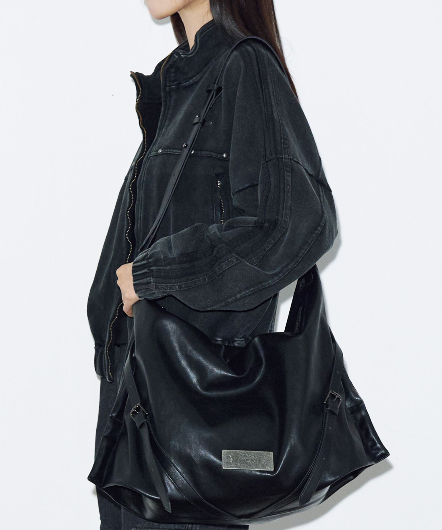 バッグ Musinsa drawfit stud hobo leather bag Shop All Bags at MUSINSA