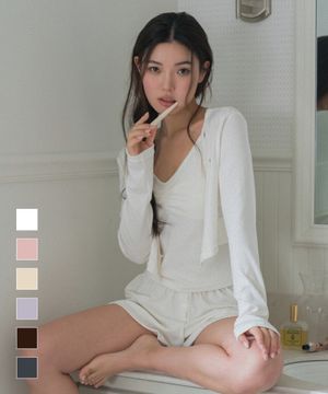 [SET][3종 구성] 슬리피 펀칭 파자마 세트_6colors