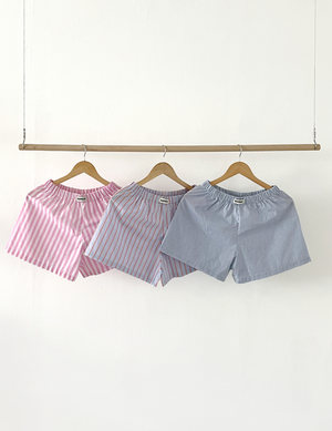 [세트구매] FOR US 파자마 세트 (컬러 트렁크 쇼츠)