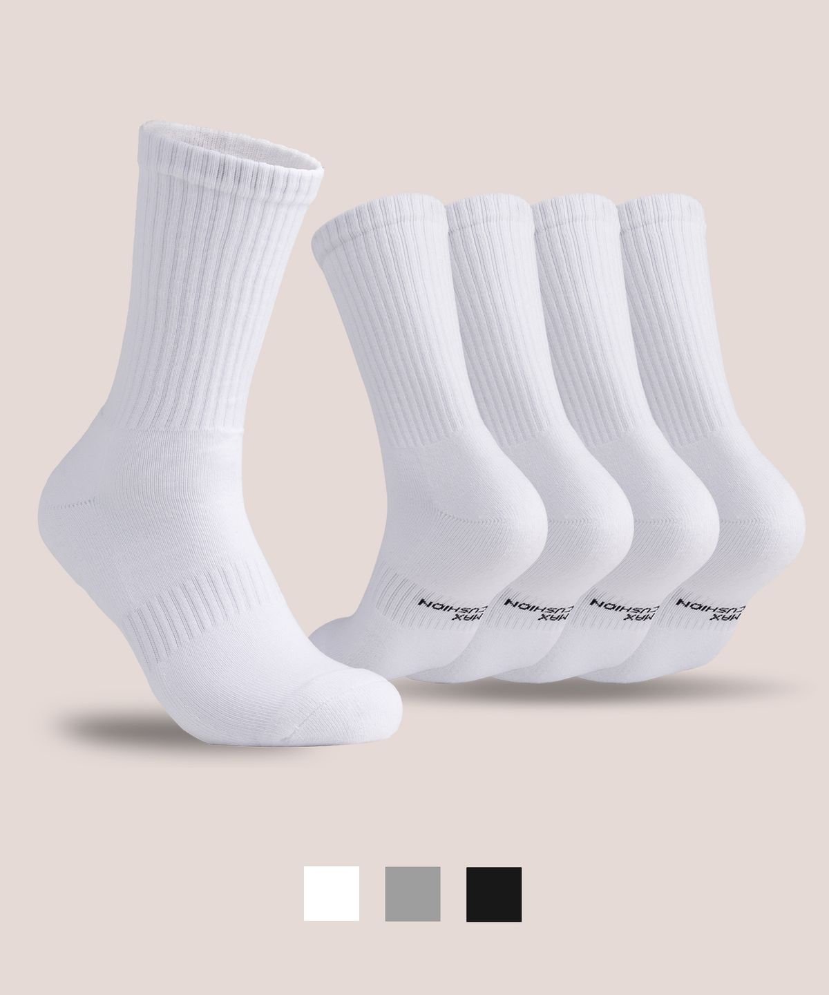 삭피엔스(SOCKPIENS) [5팩] MAX 쿠션 퍼포먼스 크루 삭스
