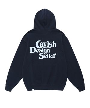 SELLER LOGO HOODIE NAVY(CV2BFUM400A)