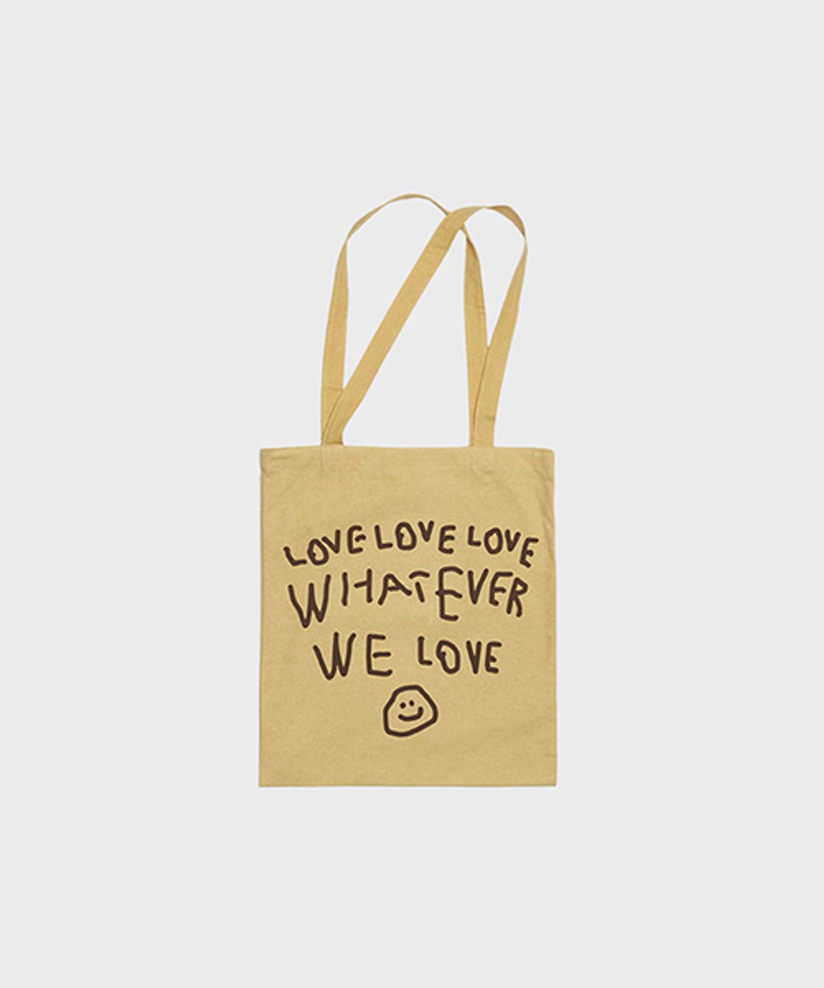 오울(OOOWL) PIGMENT ECO BAG WE LOVE MUSTARD