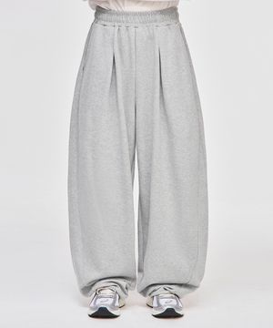 커브드 트레이닝 팬츠[그레이]