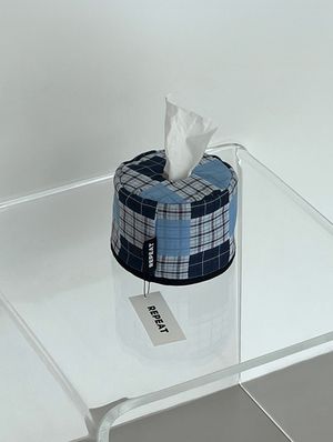 패치 휴지케이스 원형 (2colors)