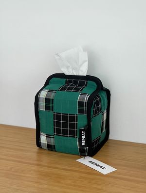 패치 휴지케이스 정사각 (2colors)