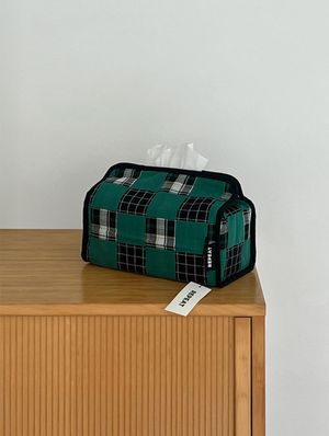 패치 휴지케이스 직사각 (2colors)