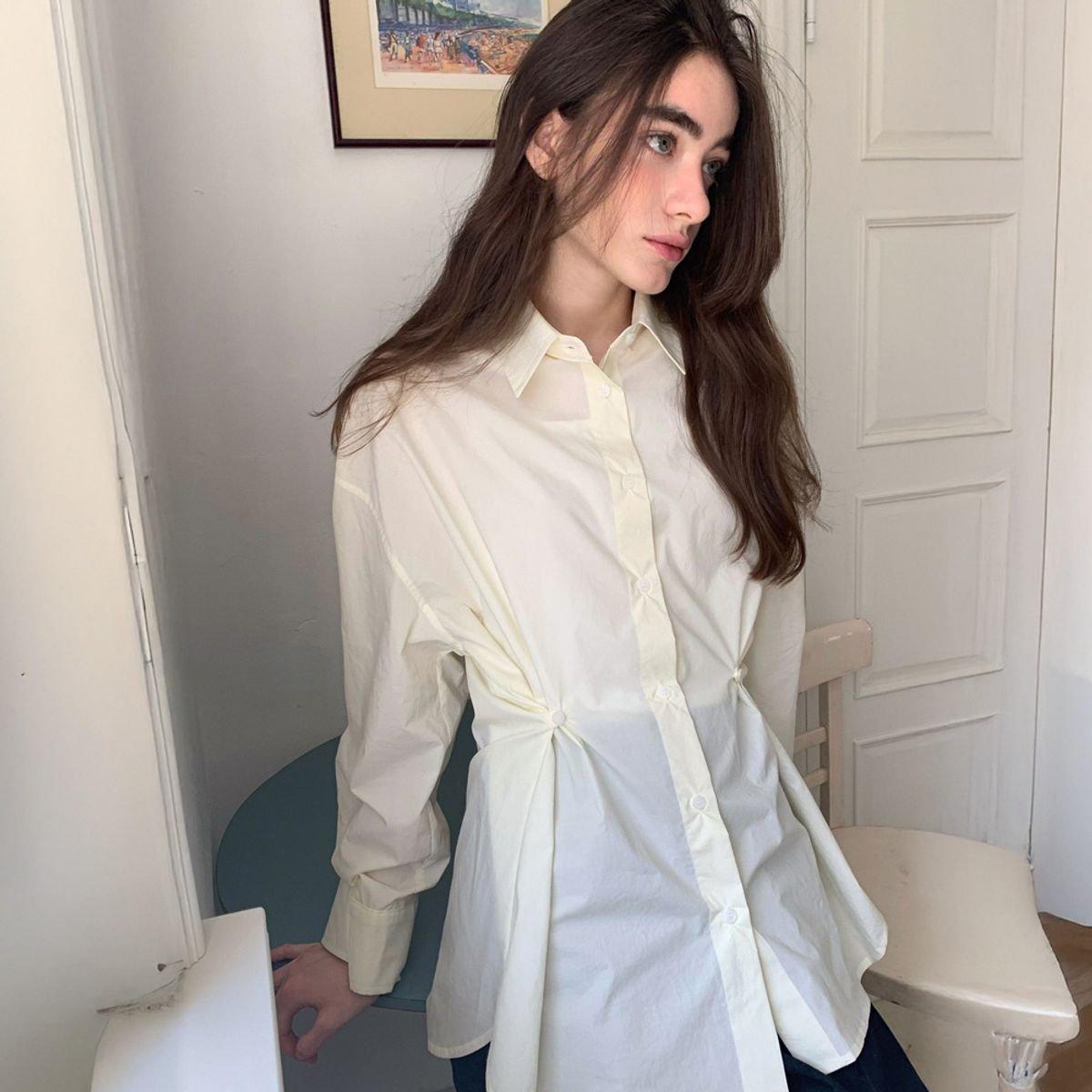 리리수(LILISU) Vila Shirts / Lemon