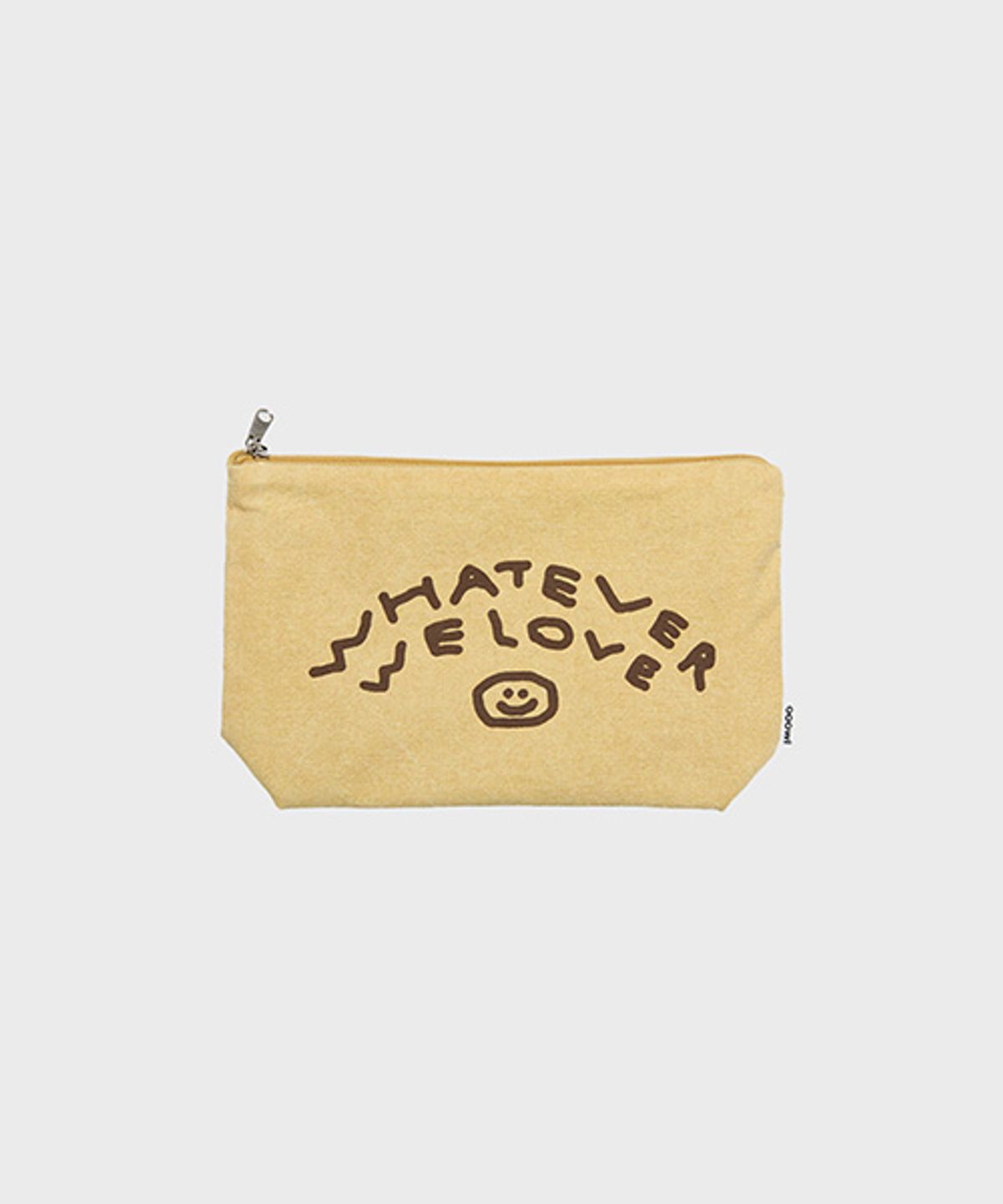 오울(OOOWL) PIGMENT POUCH WE LOVE MUSTARD