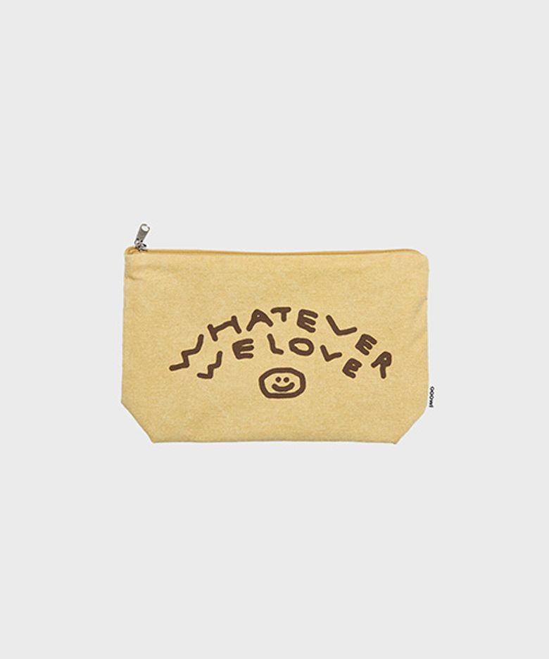 PIGMENT POUCH WE LOVE MUSTARD