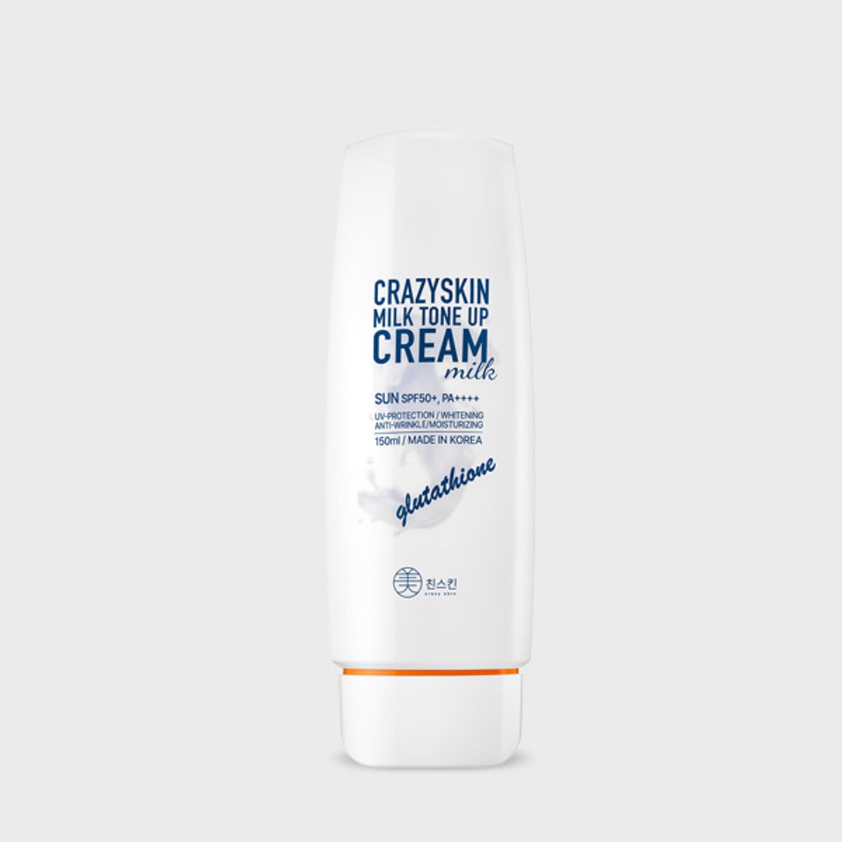 미친스킨(CRAZYSKIN) 우유톤업크림썬 150ml