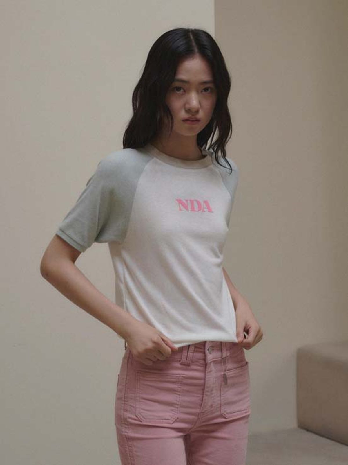 엔디에이 스튜디오(NDA STUDIO) Anglan T-shirt_2color
