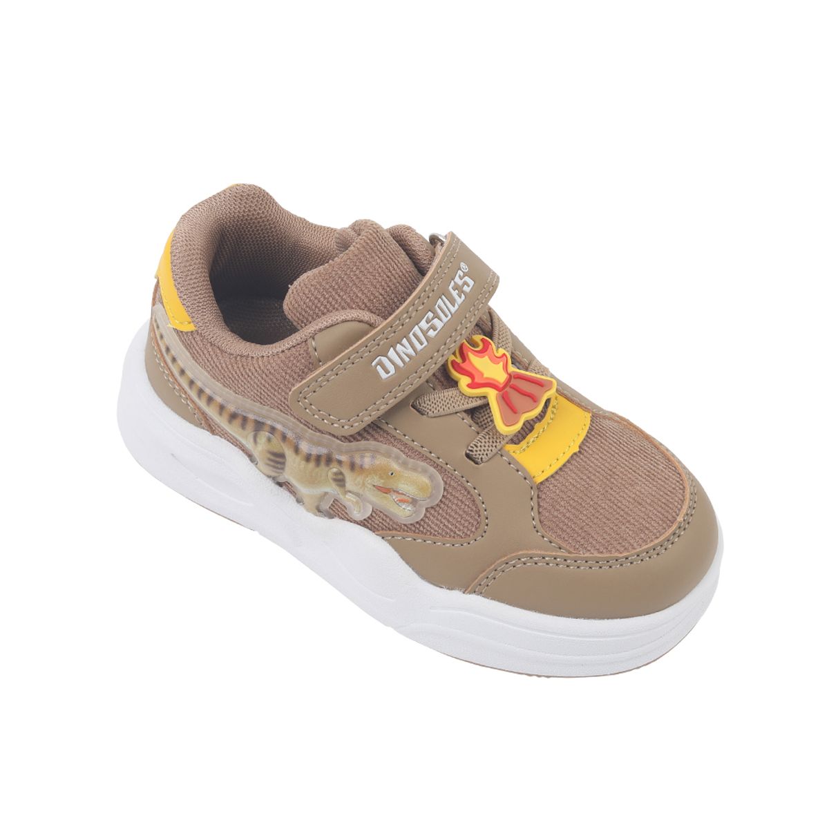 다이노솔즈(DINOSOLES) 티렉스 본 파이어 브라운