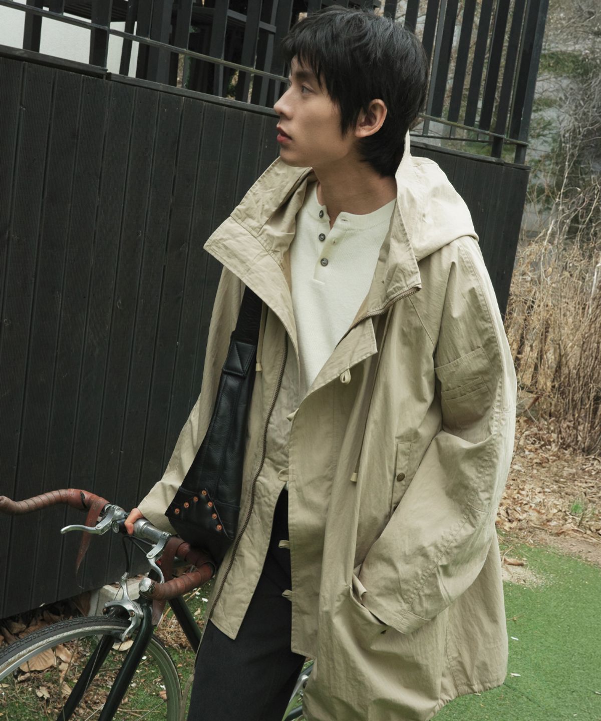 웬즈데이오아시스(WEDNESDAY OASIS) N-3B 피쉬테일 플라이트 자켓_SAND BEIGE(WC25-OT03)