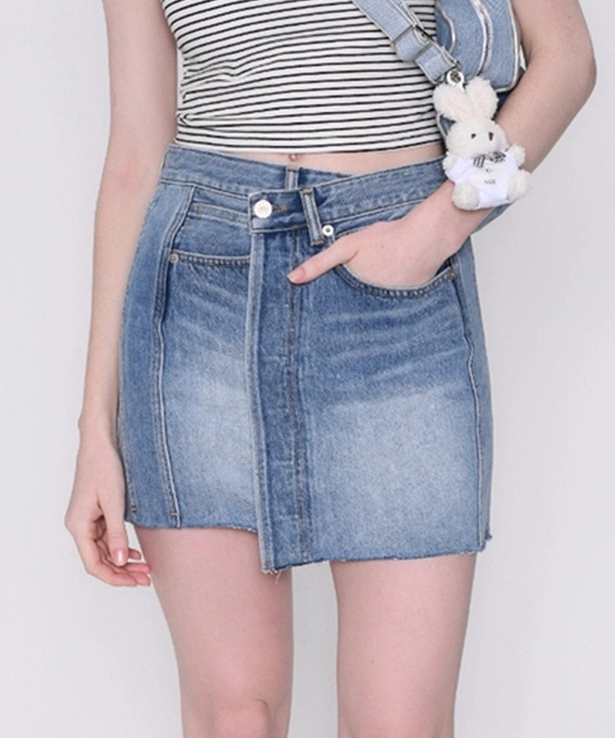 엔디에이 스튜디오(NDA STUDIO) Linda Denim Skirt