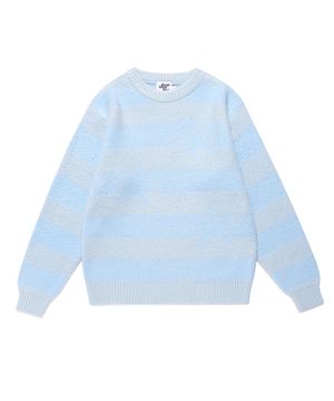 BRUSHED STAR KNIT SWEATER BLUE(CV2FFUK600A)