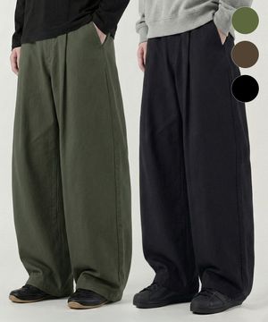 올 데이 코튼 밴딩 팬츠-3Color